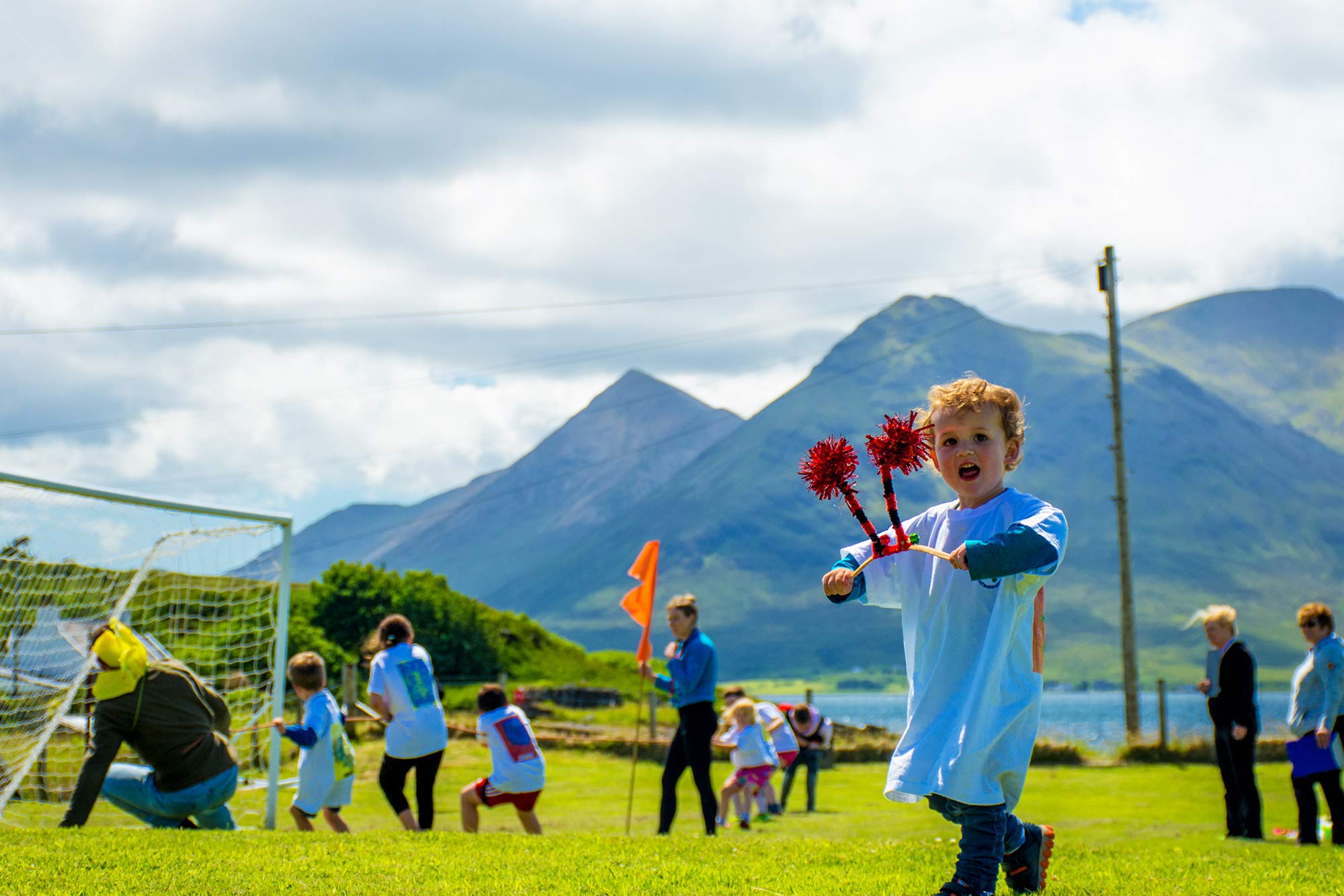 The Community of Raasay with 170 residents